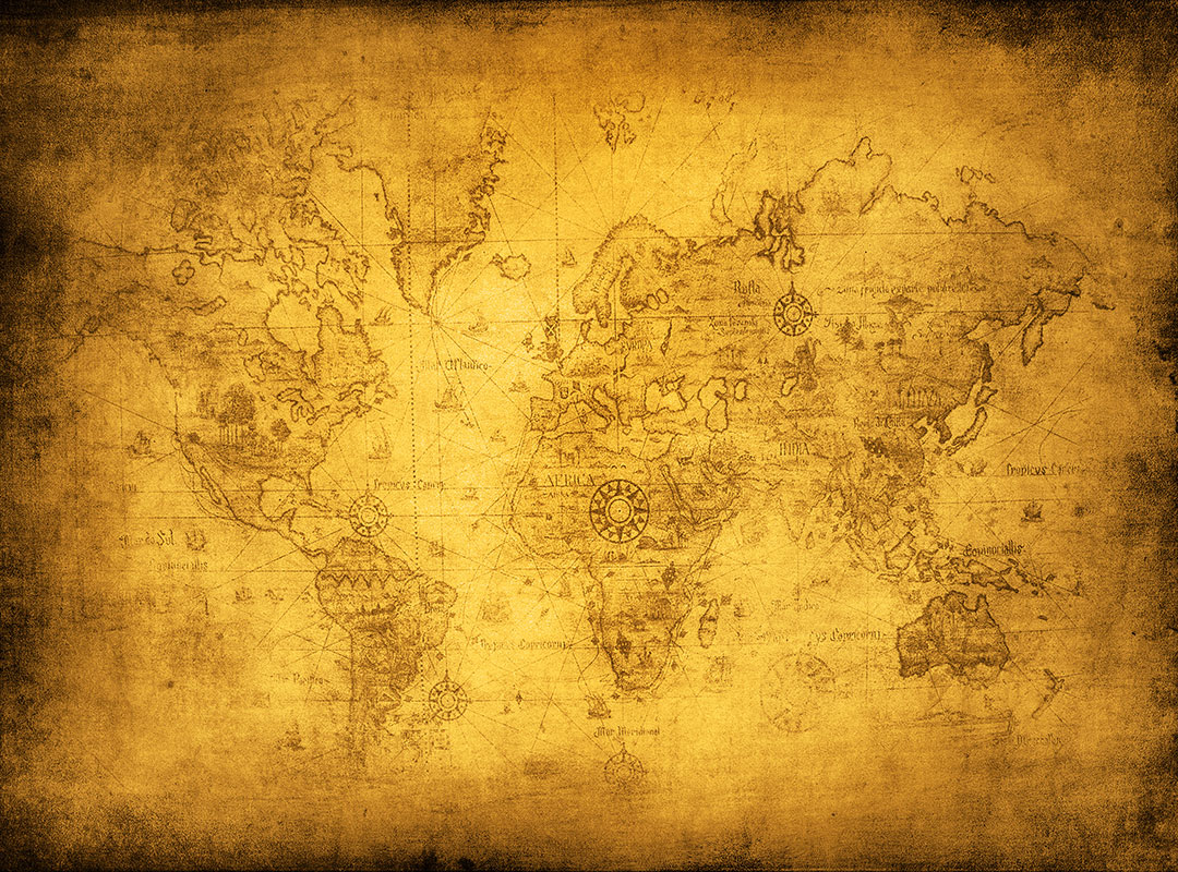 Pilger Weltkarte